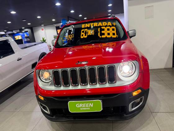 JEEP RENEGADE 1.8 16V FLEX LIMITED 4P AUTOMÁTICO JEEP RENEGADE 1.8 16V FLEX LIMITED 4P AUTOMÁTICO